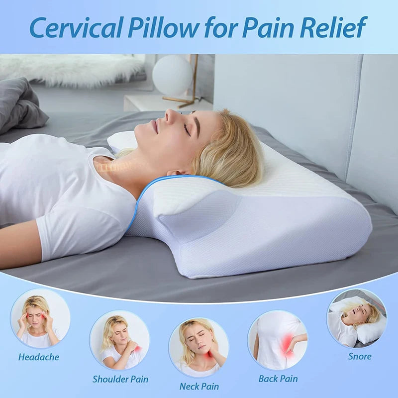 ErgoNeck Memory Foam Pillow