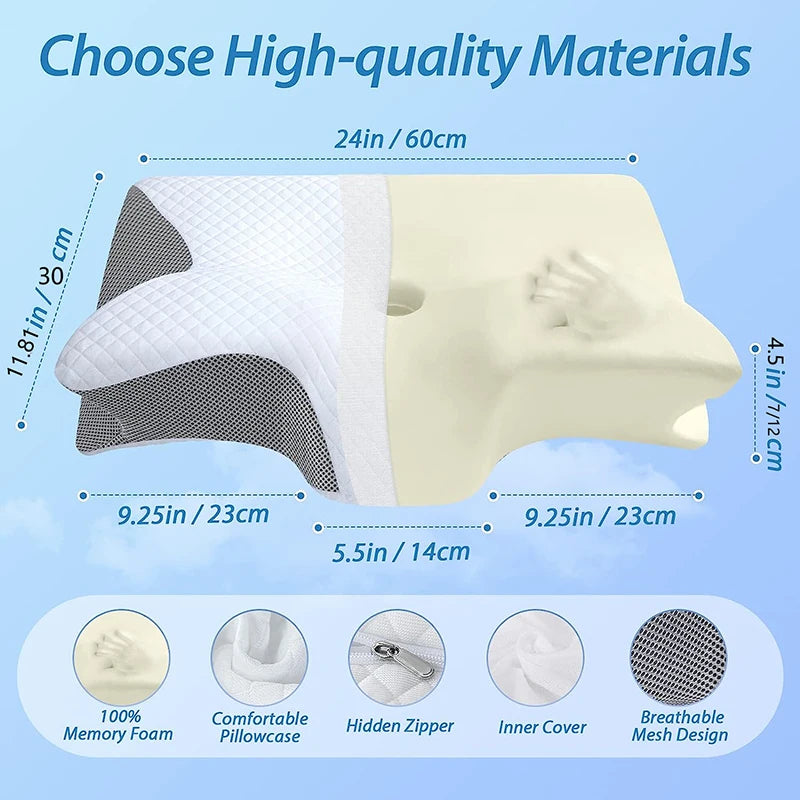 ErgoNeck Memory Foam Pillow